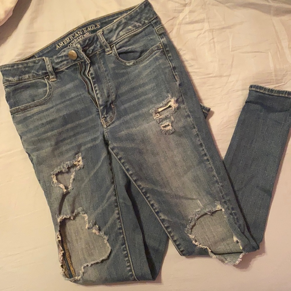 High Rise American Eagle Jeggings
